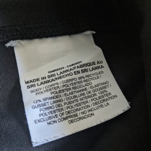 Nike Women’s Legend 2.0 Tight Fit Training Black Pant Legging Size Small - Picture 7 of 9